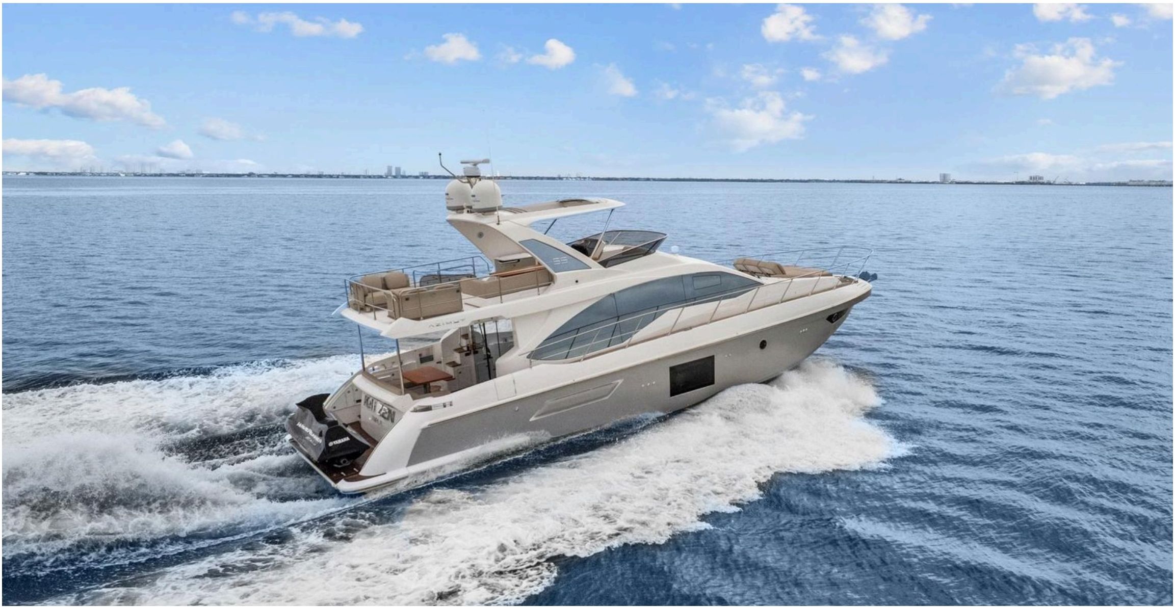 2019 Azimut 55 Fly — Tampa, Florida, United States